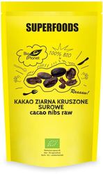 KAKAO ZIARNA KRUSZONE SUROWE BIO 250 g - BIO PLANET