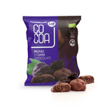 ŚLIWKI KALIFORNIJSKIE W CZEKOLADZIE CIEMNEJ BIO 70 g - COCOA