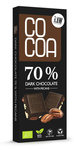 CZEKOLADA CIEMNA 70 % Z ORZECHAMI PEKAN BIO 40 g - COCOA