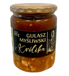 GULASZ MYŚLIWSKI Z KRÓLIKA BEZGLUTENOWY 500 g - AMCIU