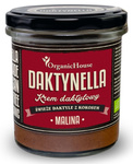 KREM KOKOSOWO - DAKTYLOWY MALINA BEZGLUTENOWY BIO 280 g - ORGANIC HOUSE (DAKTYNELLA)