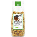 ORZECHY LASKOWE PRAŻONE BLANSZOWANE BIO 350 g - BIO PLANET