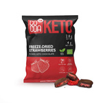 TRUSKAWKI W CZEKOLADZIE CIEMNEJ BEZ DODATKU CUKRU KETO BIO 40 g - COCOA