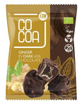 IMBIR KANDYZOWANY W CIEMNEJ CZEKOLADZIE 65 % BIO 70 g - COCOA
