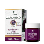 KREM POD OCZY PRZECIWZMARSZCZKOWY NA DZIEŃ I NA NOC 25 ml - UZDROVISCO (CZARNY TULIPAN INTENSE)