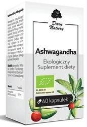 ASHWAGANDHA BIO 60 KAPSUŁEK (520 mg) - DARY NATURY