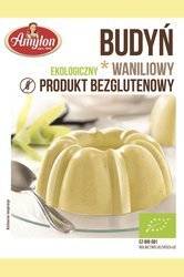 BUDYŃ WANILIOWY BEZGLUTENOWY BIO 40 g - AMYLON