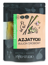 BULION AZJATYCKI W PŁYNIE BEZGLUTENOWY BIO 350 ml - FOOD STUDIO