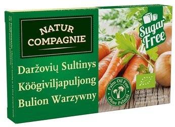 BULION - KOSTKI WARZYWNE BEZ DODATKU CUKRÓW BIO 84 g - NATUR COMPAGNIE