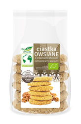 CIASTKA OWSIANE Z ORZECHAMI WŁOSKIMI BIO 170 g - BIO PLANET