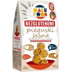 CIASTKA PIEGUSKI JASNE BEZ CUKRU BEZGLUTENOWE 100 g - MALU FOOD