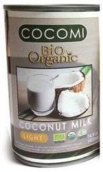 COCONUT MILK - NAPÓJ KOKOSOWY LIGHT (9 % TŁUSZCZU) BIO 400 ml (PUSZKA) - COCOMI