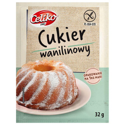 CUKIER WANILIOWY BEZGLUTENOWY 32 g - CELIKO