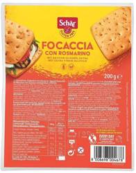 Focaccia z rozmarynem BEZGL. 200 g