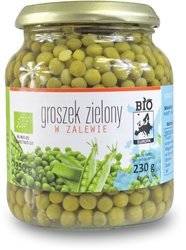 GROSZEK ZIELONY W ZALEWIE BIO 350 g (230 g) (SŁOIK) - BIO PLANET