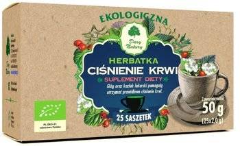 HERBATKA CIŚNIENIE KRWI BIO (25 x 2 g) 50 g - DARY NATURY