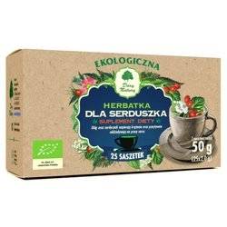 HERBATKA DLA SERDUSZKA BIO (25 x 2 g) 50 g - DARY NATURY