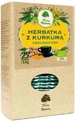 HERBATKA Z KURKUMĄ BIO (25 x 2 g) 50 g - DARY NATURY