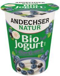 JOGURT BORÓWKOWY 3,8% tł. BIO 400 g - ANDECHSER NATUR