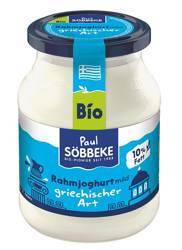 JOGURT NATURALNY TYPU GRECKIEGO KREMOWY BIO 500 g (SŁOIK) - SOBBEKE