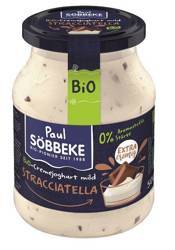 JOGURT STRACCIATELLA (7,5 % TŁUSZCZU W MLEKU) BIO 500 g (SŁOIK) - SOBBEKE