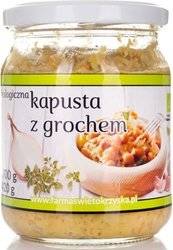 KAPUSTA Z GROCHEM BEZGLUTENOWA BIO 420 g - FARMA ŚWIĘTOKRZYSKA  (PRODUKT SEZONOWY)