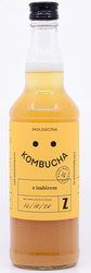 KOMBUCHA IMBIROWA BEZGLUTENOWA BIO 500 ml - ZAKWASOWNIA