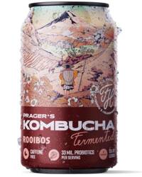 KOMBUCHA ROOIBOS - 330 ml - PRAGER'S