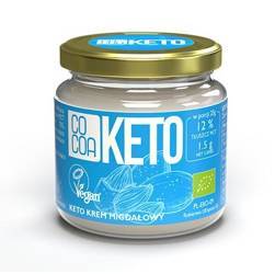 KREM MIGDAŁOWY KETO BEZ DODATU CUKRU BIO 200 g - COCOA