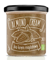 KREM Z PRAŻONYCH MIGDAŁÓW BIO 300 g - DIET-FOOD