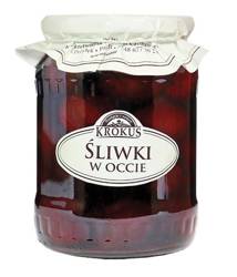 KROKUS - ŚLIWKI W OCCIE BEZGLUTENOWE 500 g (250 g)