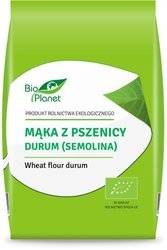 MĄKA Z PSZENICY DURUM (SEMOLINA) BIO 500 g - BIO PLANET