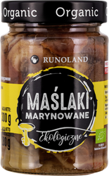 MAŚLAKI MARYNOWANE BIO 300 g - RUNOLAND