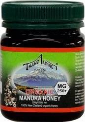 MIÓD MANUKA MGO 250+ BIO 250 g - TRANZALPINE