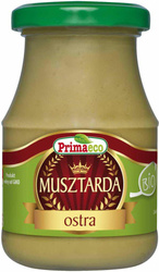 MUSZTARDA OSTRA BIO 170 g - PRIMAECO