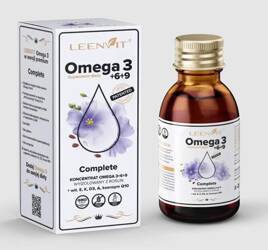 OLEJ OMEGA 3,6,9 COMPLETE 125 ml - LEENVIT