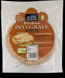 PIADINA PEŁNOZIARNISTA BIO 200 g - SOTTOLESTELLE