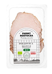 POLĘDWICA MATULI PLASTRY BIO 100 g - FARMY ROZTOCZA (Z PÓŁKI)