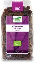 RODZYNKI SUŁTANKI BEZGLUTENOWE BIO 400 g - BIO PLANET