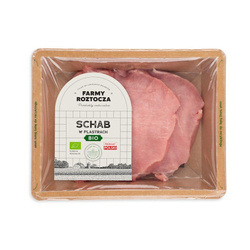 SCHAB SUROWY KROJONY BIO 300 g - FARMY ROZTOCZA (NA ZAMÓWIENIE)