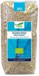 SEZAM BIAŁY NIEŁUSKANY BIO 500 g - BIO PLANET