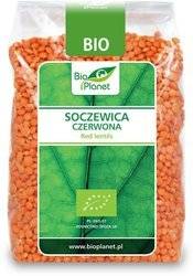 SOCZEWICA CZERWONA BIO 400 g - BIO PLANET