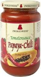 SOS POMIDOROWY PAPAYA - CHILI (PIKANTNY) BEZGLUTENOWY BIO 350 g - ZWERGENWIESE