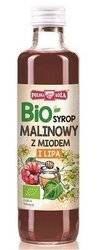 SYROP MALINOWY Z MIODEM I LIPĄ BIO 250 ml - POLSKA RÓŻA