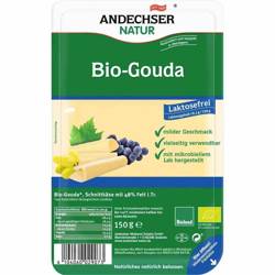 Ser gouda w plastrach 48% tł. B/L BIO 150 g