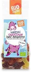 WĘŻYKI OWOCOWE BEZ ŻELATYNY BEZGLUTENOWE BIO 100 g - BIOMINKI