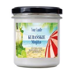 YOUR CANDLE -  ŚWIECA SOJOWA KUBAŃSKIE MOJITO 300 ml