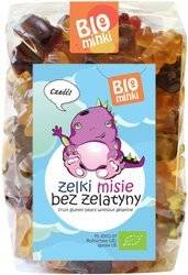 ŻELKI (MISIE) BEZ ŻELATYNY BEZGLUTENOWE BIO 400 g - BIOMINKI