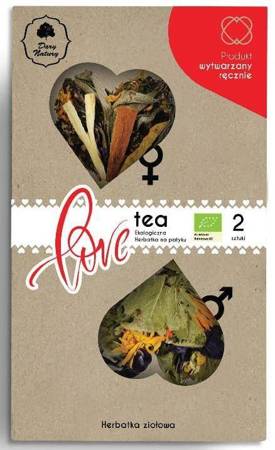  DARY NATURY - HERBATKA NA PATYKU DLA PAR - LOVE TEA BIO (2 SZT.) (2 x 3,5 g) 7 g 