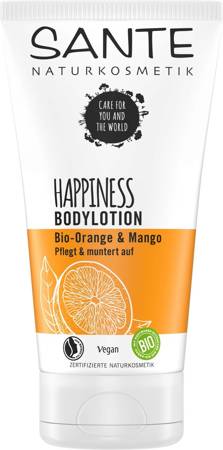 BALSAM DO CIAŁA HAPPINESS POMARAŃCZA I MANGO ECO 150 ml - SANTE